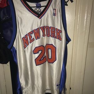 Authentic worn Allen Houston NY Knicks Jersey